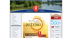 Desktop Screenshot of osiek.pl